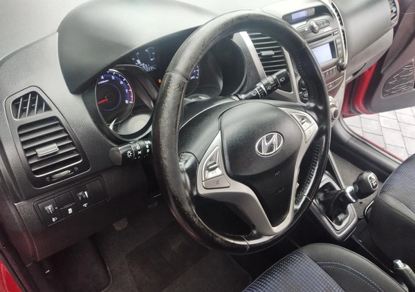 Hyundai ix20 cena 30900 przebieg: 160000, rok produkcji 2014 z Czyżew małe 466